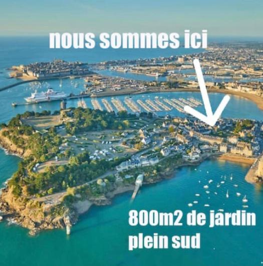 Appartement Moonrise - Plage 50M - Rue Gratuite Saint-Malo Esterno foto